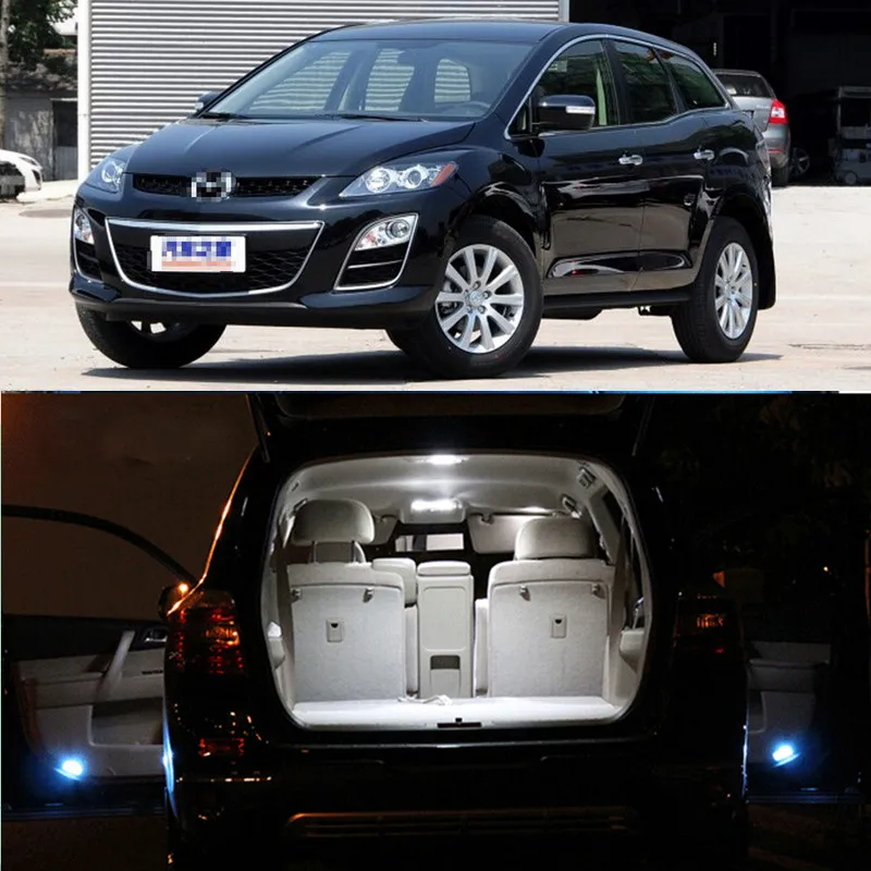 Us 7 44 11 Off For Mazda Cx 7 Cx7 Led 12v Car Led Light Bulbs Led Interior Lights For Cars Dome Map Lamp Package Kit Car Styling 4pcs In Decorative