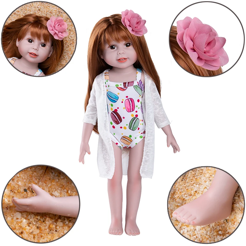 Кукла реборн, 18 дюймов, мягкий силикон, Reborn, для малышей, восхитительная, Реалистичная, Bonecas, для девочек, Menina De Surprice, кукла с открытыми руками, игрушки