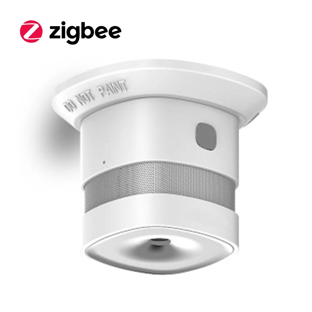 Система обнаружения дыма EN14604/CE/RoHS Certified Zigbee сети пожарной сигнализации Smart