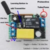 Mini-récepteur relais 1 CH AC 220V, sortie sans fil 10a, entrée 315/433 V, sortie V ca, 12/92MHZ, super heterodine RX ► Photo 1/5