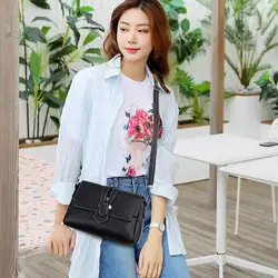 Женская сумка через плечо модная магнитная пряжка маленькая квадратная сумка кошелек сумки через плечо для женщин sac основной femme 2019