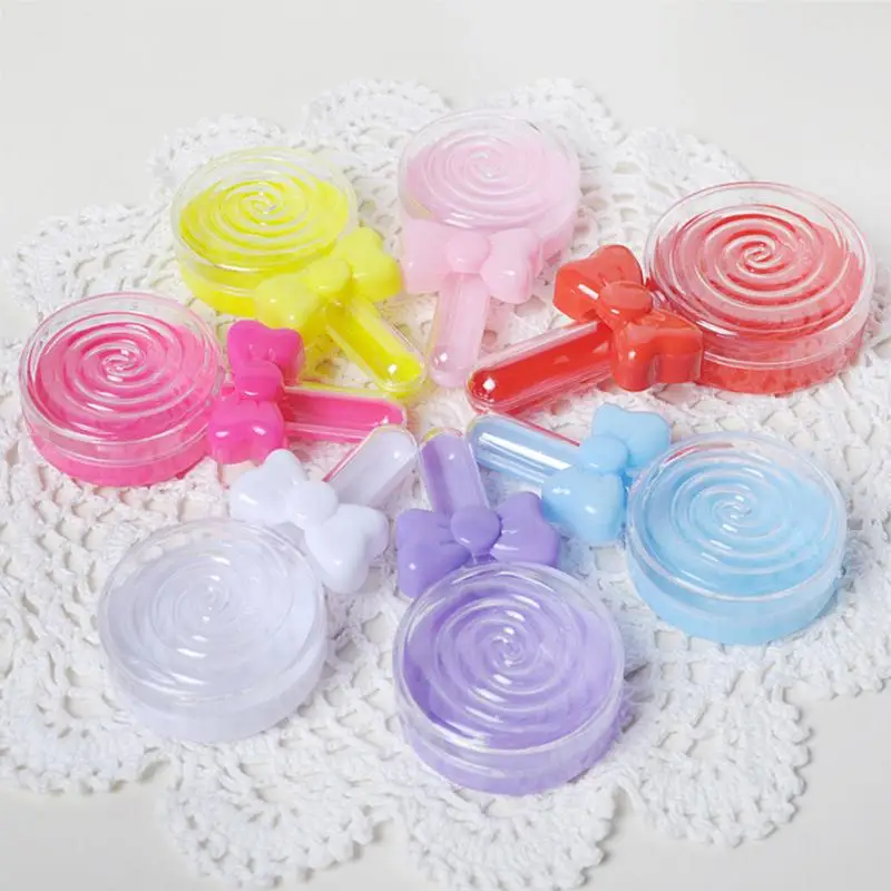 

12pcs Multicolor Plastic Lollipop Shape Candy Box for DIY Wedding Candy Box Baby Shower Birthday Guests Gift Box Party Supplies