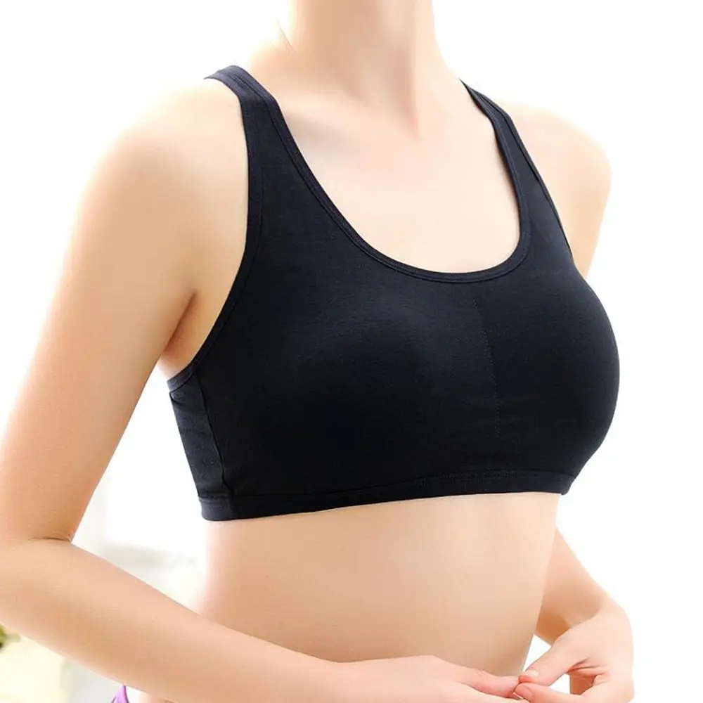 

1 Pc Spring/Summer Women Solid Bras Cotton Bralette Crop Top Back Lace Floral Sexy Lady Underwear Brassiere