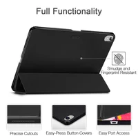 ESR Чехол для iPad Pro 11 2018 чехол из искусственной кожи прозрачный PC задняя ультра тонкий легкий вес Trifold Smart Cover для iPad Pro 11