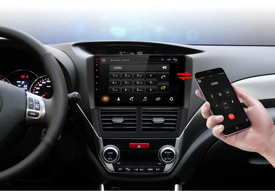 Clearance AWESAFE 2din Android 8.1 Car Radio Multimedia video player gps navi For Subaru Forester 3 2007 2008 2009 2010 2011 2012 2013 9