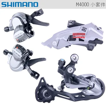 

SHIMANO ALIVIO M4000 9S 27S Speed MTB Bicycle Groupset Kit 3 Parts with Shifter Lever & Front and Rear Derailleur
