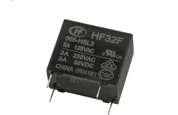 

12pcs Relay HF32F-005-HSL3 250V 3A relay 4 pin relay 5VDC relay sensitive