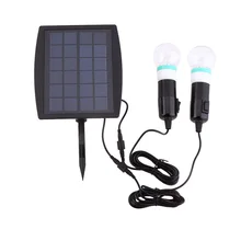 Наружное освещение на солнечной осветительных два светодиодный лампы двойная светодиодная лампа высокой Мощность Декорации для ландшафтного дизайна, светильник для коридор двор для путешествий и так далее