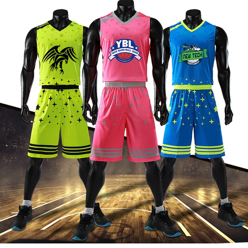 Мужская и женская униформа баскетбольной команды баскетбольный костюм Джерси