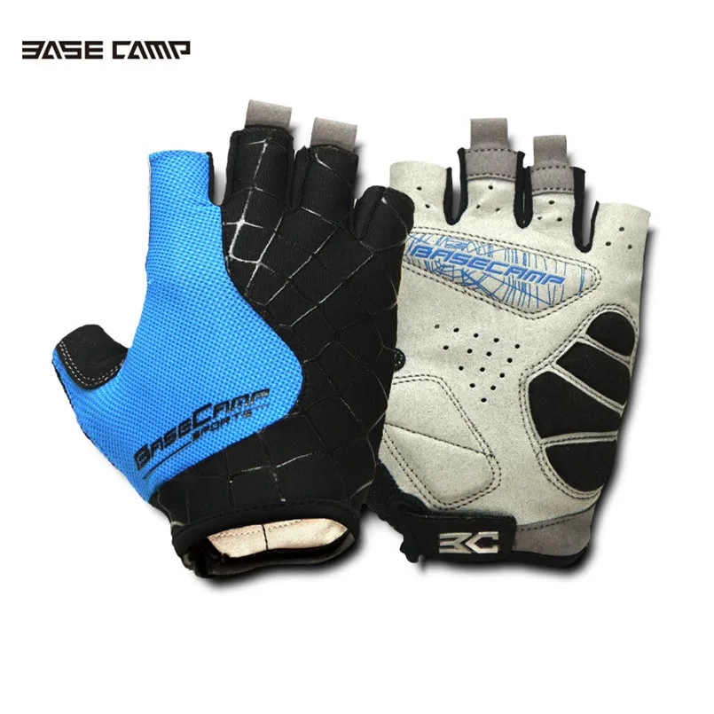 Новые мужские и женские перчатки для велоспорта, полупальцевые велосипедные противоскользящие дышащие перчатки для верховой езды, спортивные короткие перчатки Guantes Ciclismo, 5 цветов