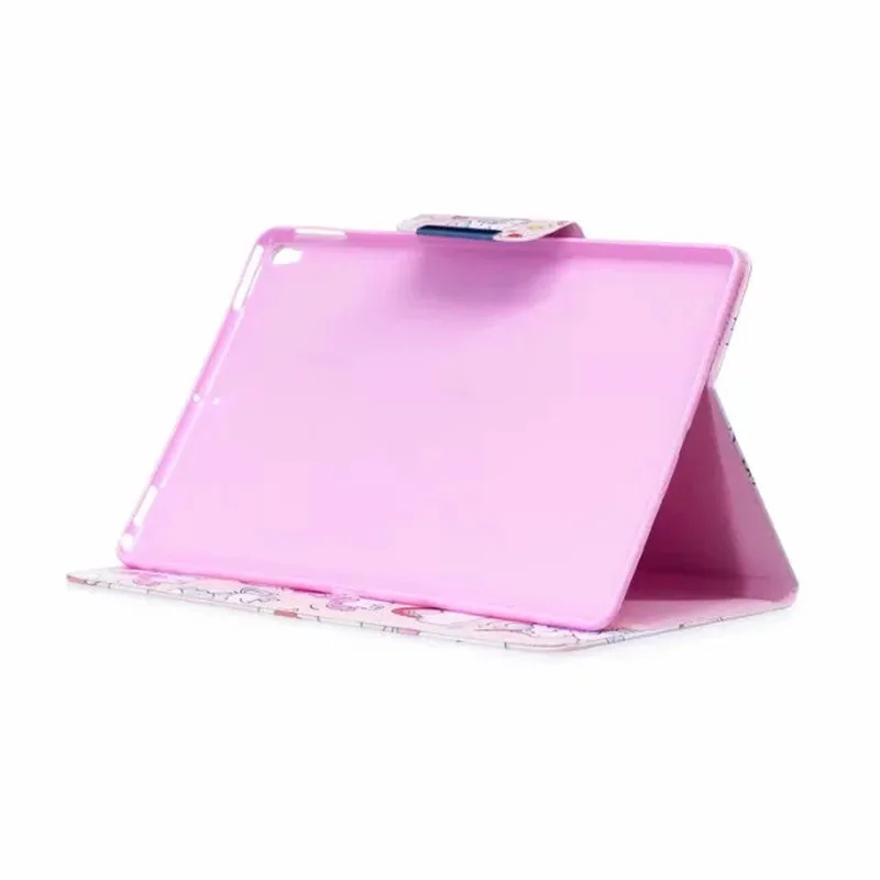 Для iPad 10 5 чехол Kawaii Единорог Фламинго панда PU кожаный умный для Pro Чехол +