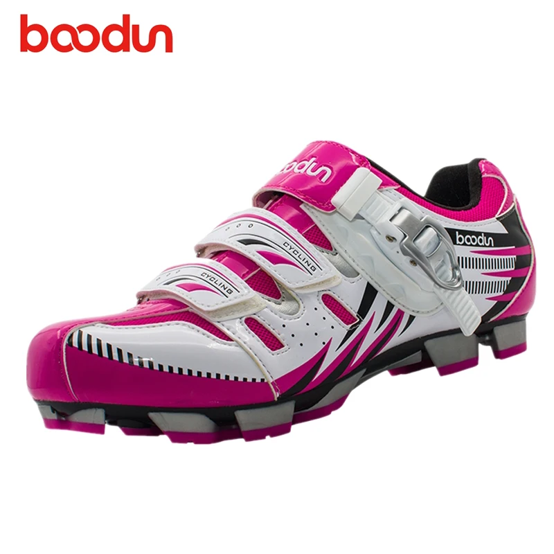 

BOODUN Women's Cycling Shoes Road Bike Shoes Breathable Self-locking MTB Shoes Couple Cycling Sneakers Buy Shoes Get Gloves