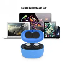 Мини портативные беспроводные Bluetooth Двойные музыкальные наушники