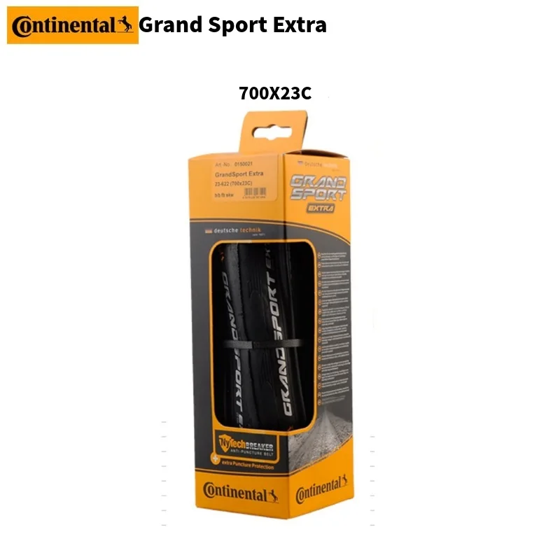 Континентальный Grand Sport Extra велосипедные шины 700* 23c/25c Складные шины для шоссейного велосипеда сверхлегкие складные шины велосипедные запчасти - Цвет: 700X23C