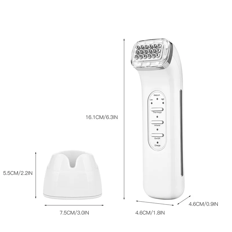  Dot Matrix RF Radio Frequency Far-infrared Wave Therapy Face Lifting Skin Rejuvenation Wrinkle Remo