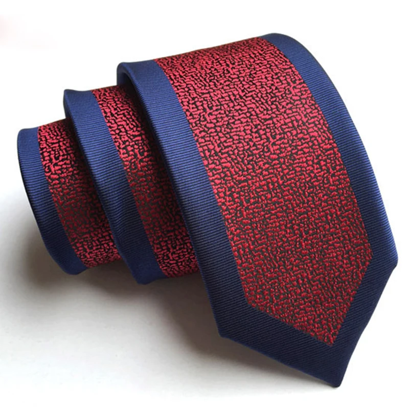 RBOCOTT Mens Fashion Skinny Tie 6cm Floral Dot And Striped Necktie Casual Style Slim Ties For Party Gravatas Corbatas Neck tie