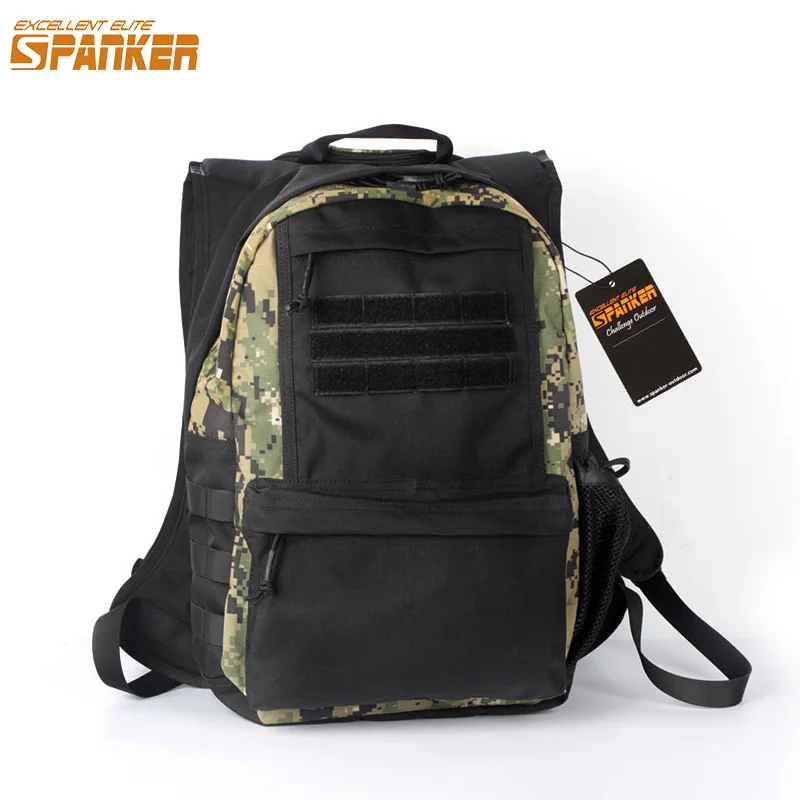 

EXCELLENT ELITE SPANKER Military Hiking Removable Hoodie Backpack Tactical Camouflage Bag Waterproof Outdoor Travel Backpack