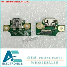 Для Toshiba Excite AT10 заряда Порты и разъёмы Разъем зарядка через usb док микрофона микрофонная доска гибкий кабель FPC AT10-A наборы аксессуаров для телефонов