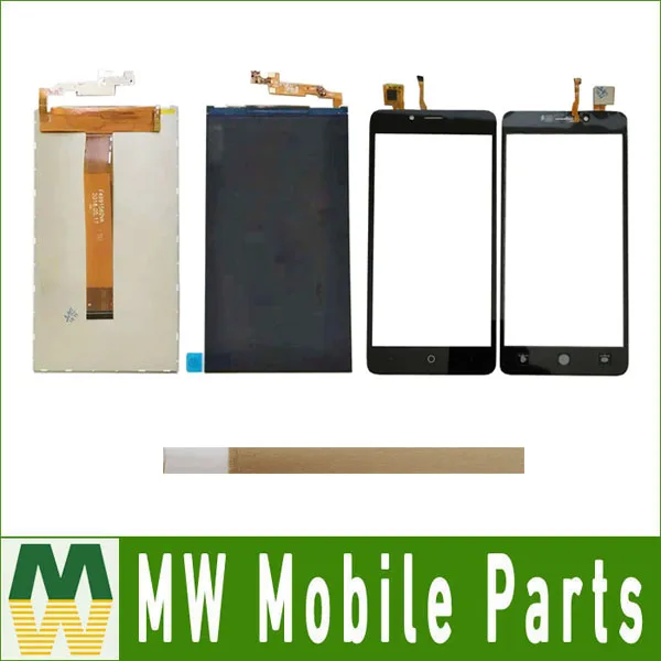 

High Quality 5.0"For Leagoo Kiicaa Power Lcd Screen Display With Touch Screen Digitizer Seperate Black Gold with Tape