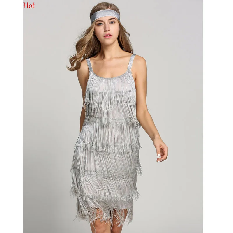 

Hot Fashion Sexy Women Dress Tassels Straps Backless Pencil Dresses Glam Club Prom Party Dress Gatsby Fringe Costume Mini Dress