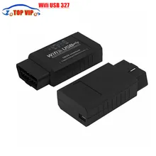 2018 Бесплатная доставка ELM327 WI-FI USB сканер Авто Code Reader инструмент ELM 327 USB WI-FI OBD2 EOBD Работа для Iphone и Android