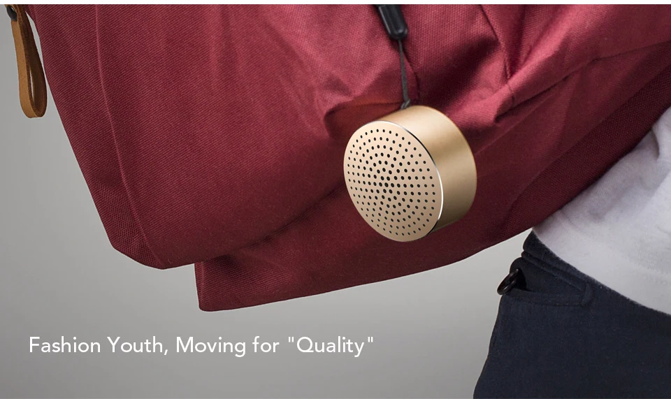 Original Xiaomi Bluetooth Portable Speaker with Mic Headset Speaker Metal Steel Stereo (10)