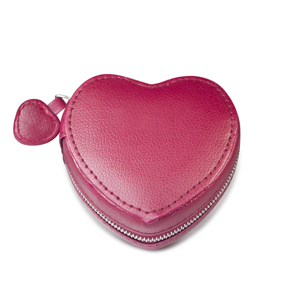 

KAKANY Vintage Red Heart-shaped Jewelry Protective Box Charm Gift Wrap Box Wedding Women Jewelry