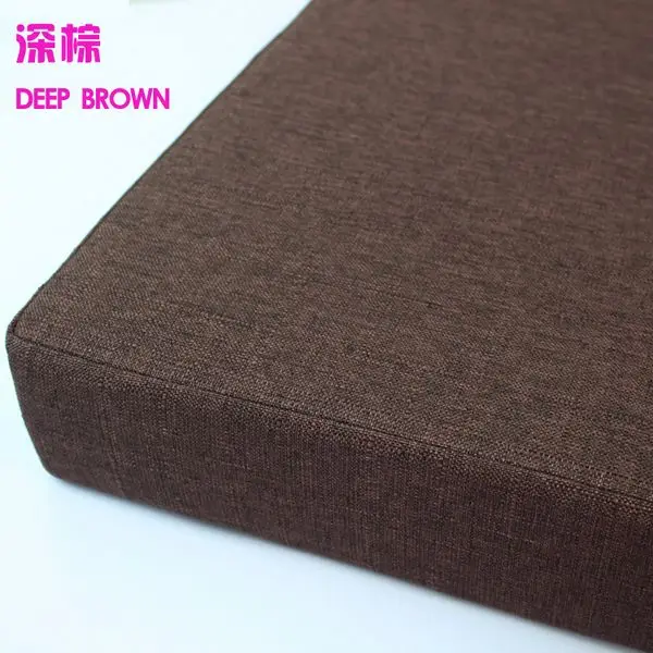 Пена поясничная облегчение боли Подушка офисное кресло подушка сиденья дивана колодки - Цвет: deep brown