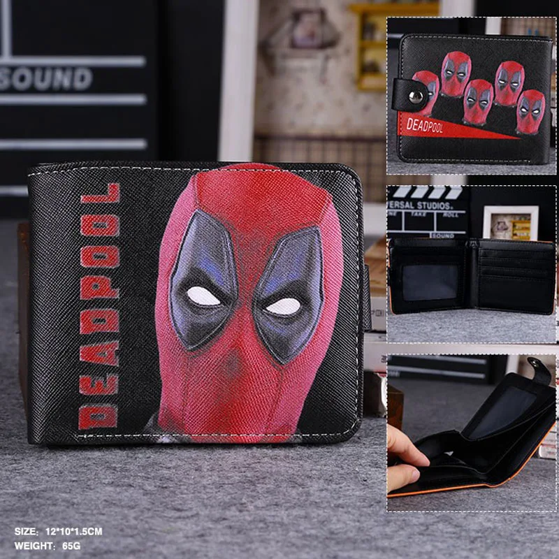 

Surprise In This Summer: American Deadpool High Quality Synthetic Leather Exquisite Wallet/Button Purse