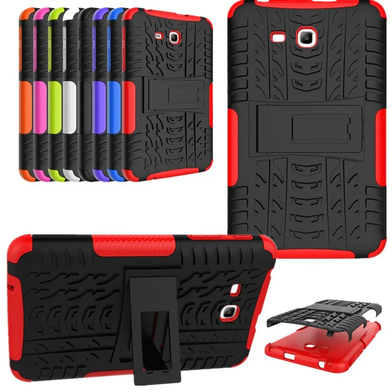 Shockproof Heavy Duty Rubber Hard Case Cover For Samsung T110 Galaxy