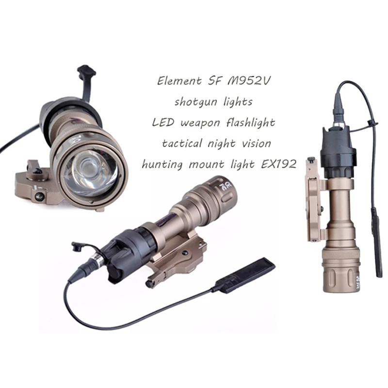 Surefir Element M952V Тактический ИК-фонарик Softair Wapen пистолет Arsoft оружие фонарь для охотничьей винтовки страйкбол оружие Arma огни