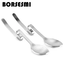 Горячая чайная ложка для супа из нержавеющей стали, ложка для супа, инструмент для кухонных гаджетов