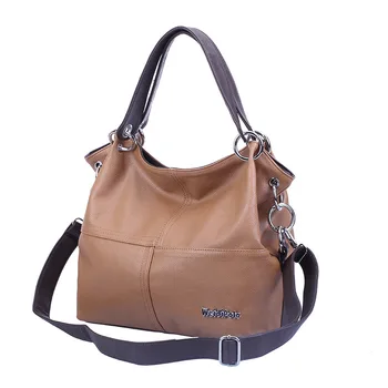 

High Quality Women's Leather Handbags Shoulder CrossBody Bags Fashion Messenger Bag Vintage Patchwork Women Tote Bags