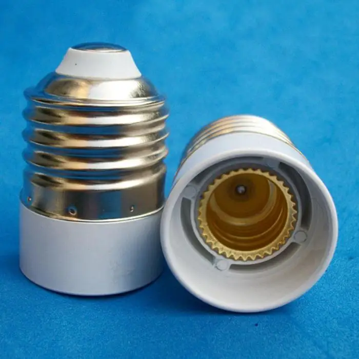 220 В 2A огнеупорный материал E27 в E14 держатель лампы конвертер преобразование гнезда патрон для лампочки Тип адаптера- M25