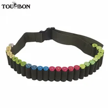 Tourbon принадлежности для охотничьего ружья патронташ для дробовика 12/16 калибр патронов ремень держатель 27 патронов Регулируемый 79-133 см стрельба