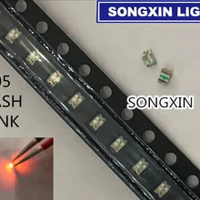 3000 шт. мигающий светодиодный Диод SMD диоды светодиодный s 0805 оранжевый Янтарный светодиодный мигающий светодиодный SMD диодо 0805 SMD мигающий светодиодный s вспышка Blinklicht