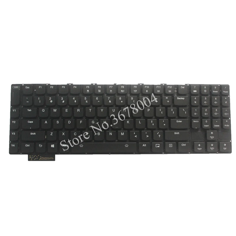  English FOR Lenovo Gaming Y900 Keyboard Backlit US No Frame