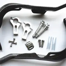 Углеродные 7/" 22 мм ручные охранники для Honda Kawasaki Suzuki Yamaha KTM DRZ