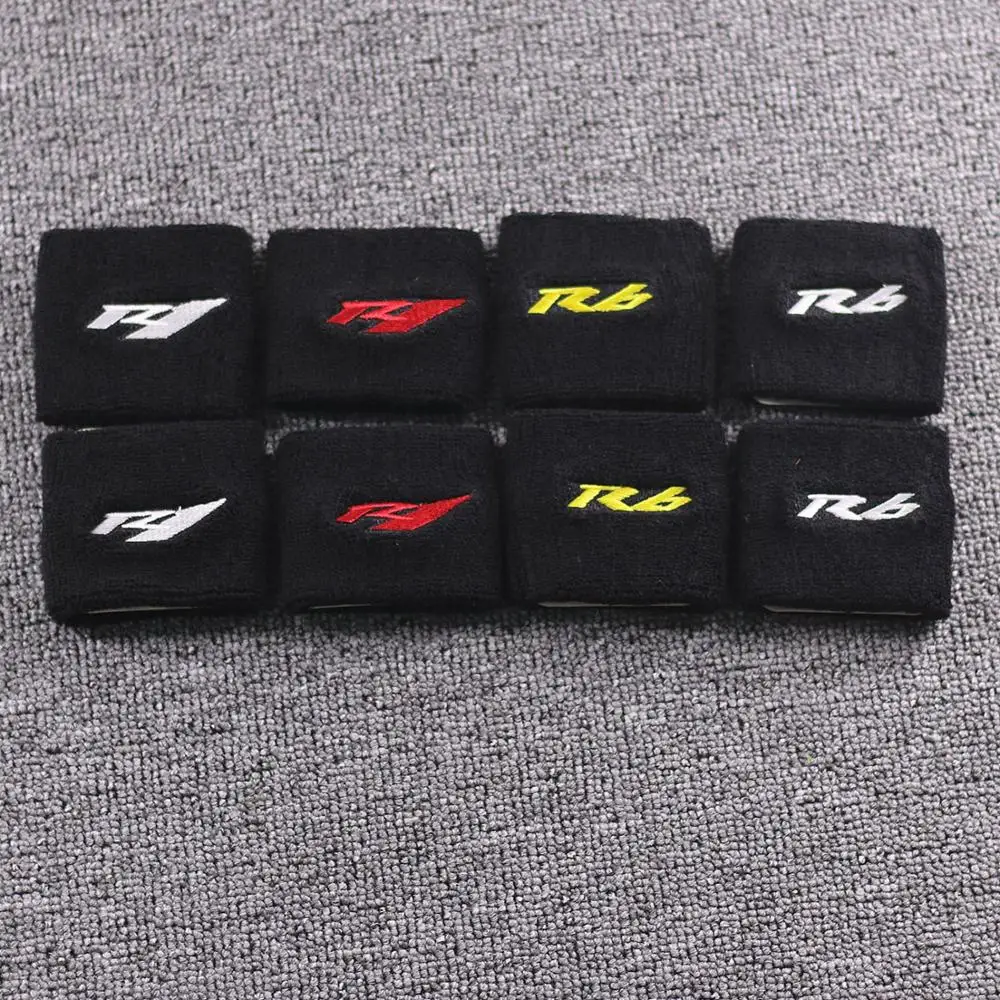 3D Embroidery Motorcycle Front Fluid Brake Clutch Reservoir Socks Cuff For Yamaha YZF R1 R6 YZF-R6 YZF-R1 Sock | Автомобили и
