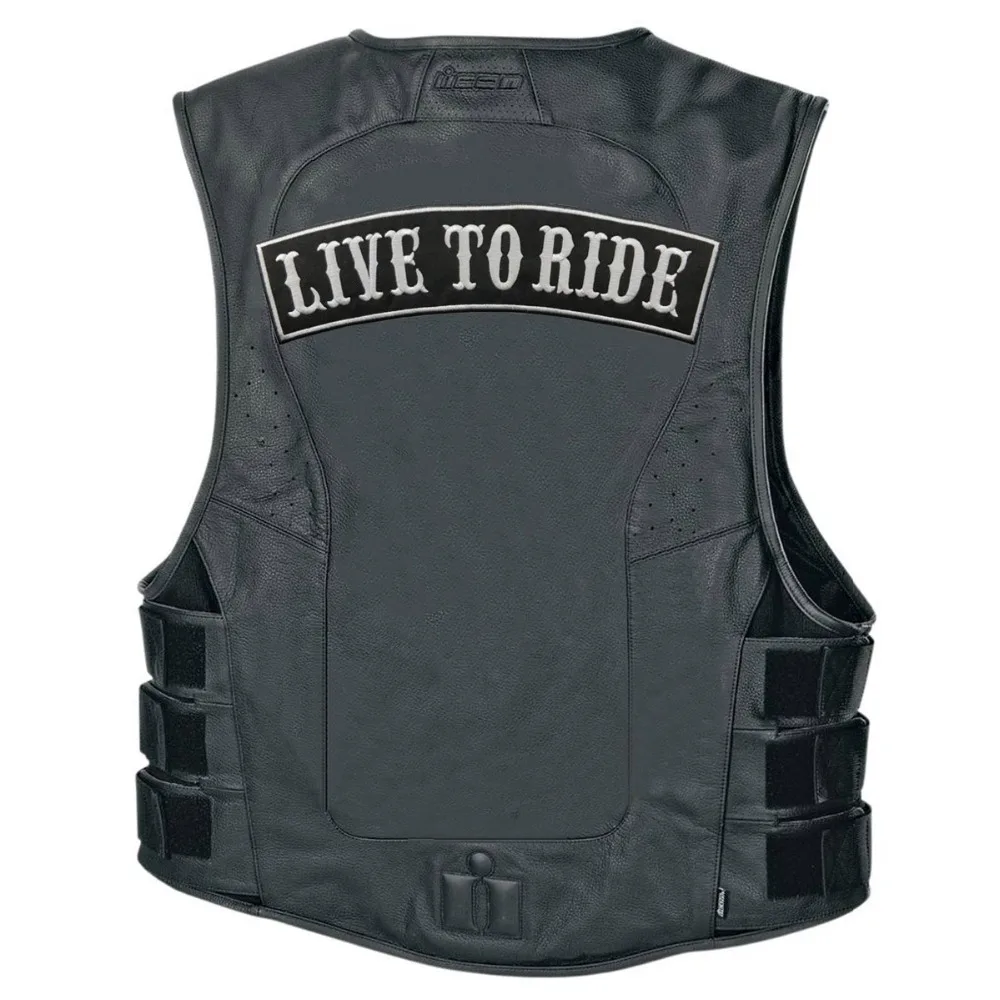 LIVE TO RIDE rider patch embroidery iron on patches custom applique for jacket funk cool stickers free shipping (5)