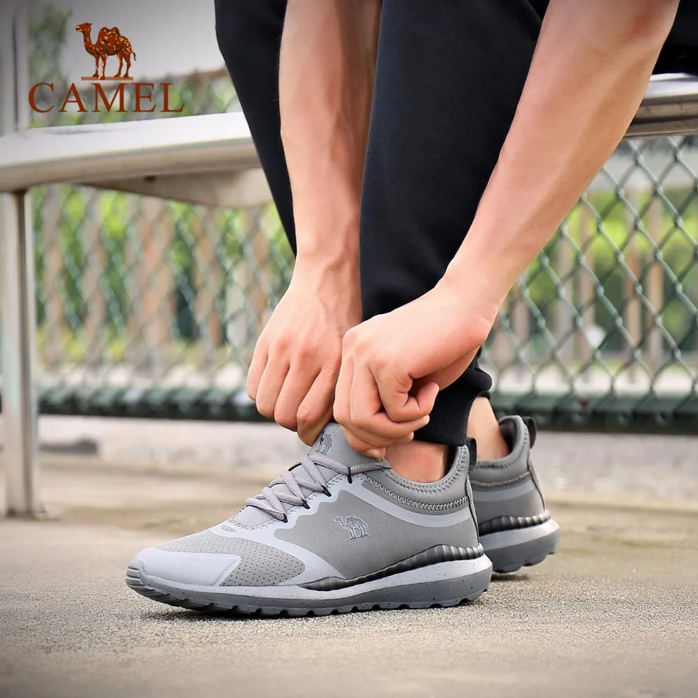 

CAMEL 2018 new damping breathable light weight running shoes outdoor sneakers zapatillas black hombre deportiva running hombre