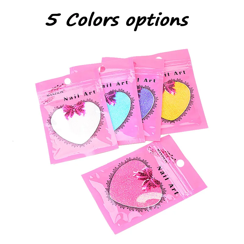 10g/bag Mermaid Effect Nail Glitter Polish Sparkly Magic Glitter Powder Dust DIY Nail Art Tip Decoration Tools Gel UV Nails Art