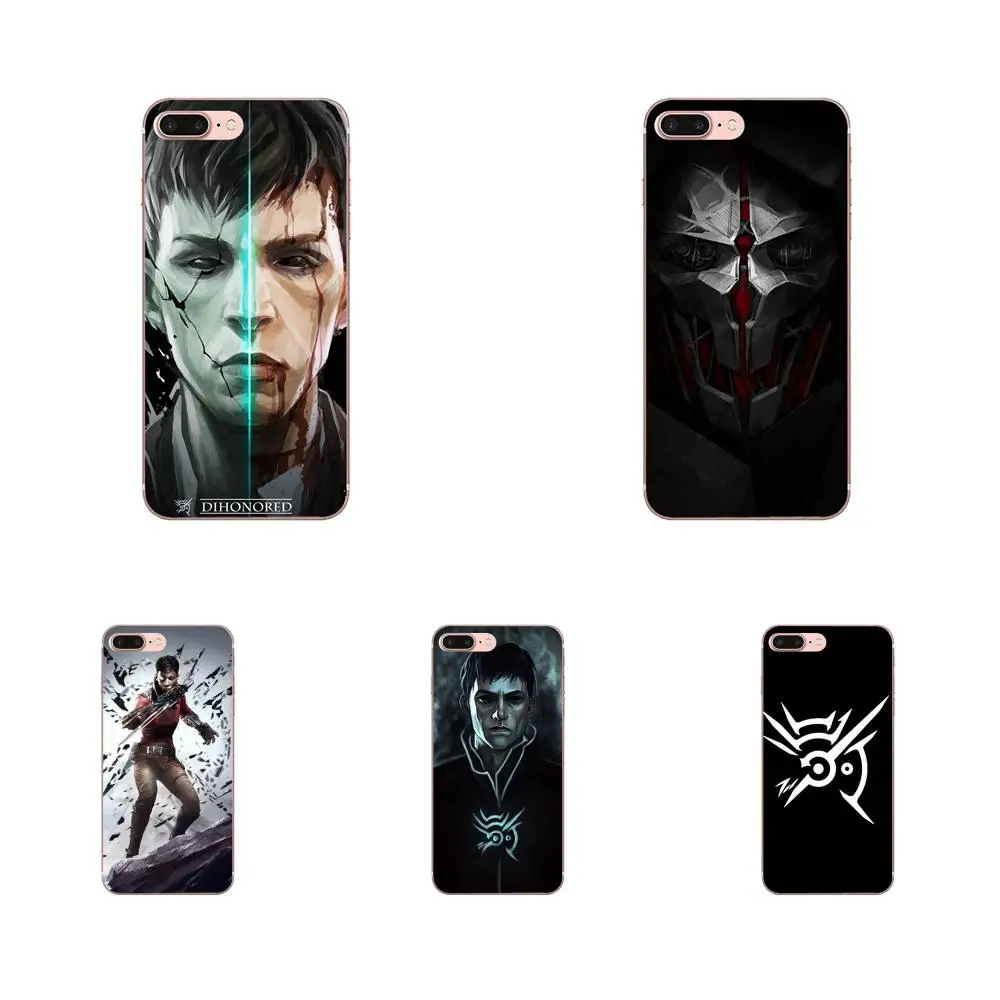 

For Xiaomi Redmi Mi Note 7 8 9 SE Pro Lite Go Play Ultra Thin Cartoon Pattern Dishonored Death Of The Outsider Leading