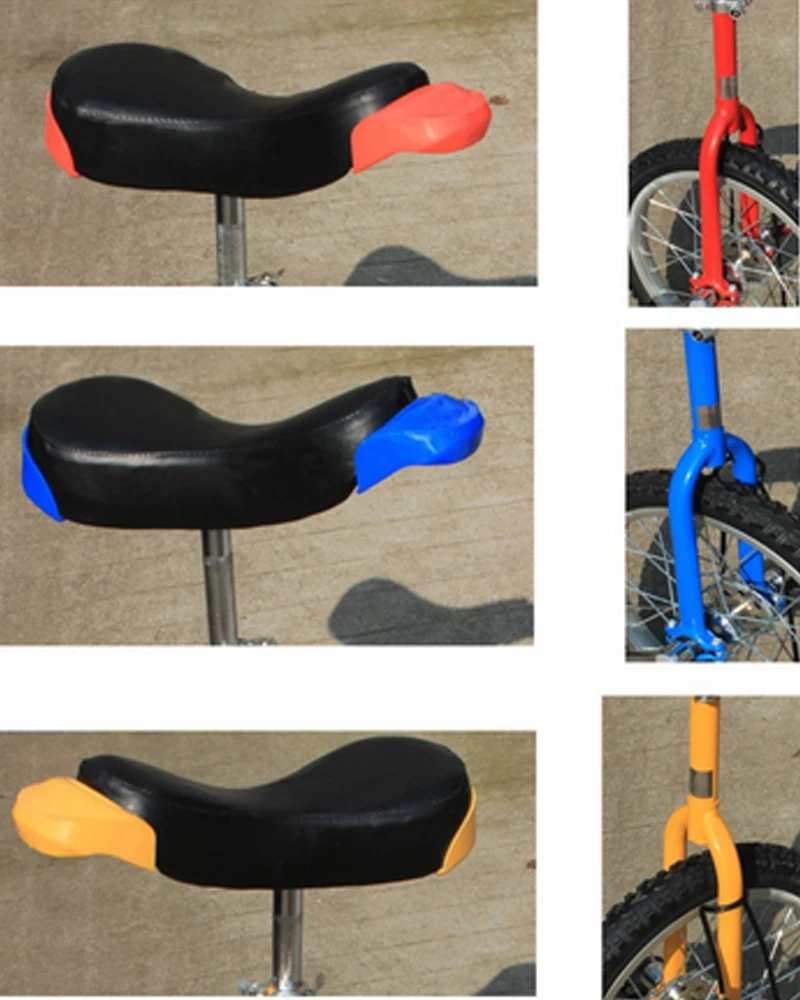 16/18/20/24inch Single wheel Bike Aluminum Rings Wheelbarrow Shoulder Wheel Single Wheel Bicycle one Wheeled bicycle