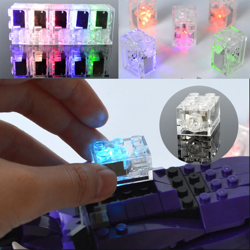 

LED Up Glow Building Block Bricks Lighting Construction DIY Children Toys