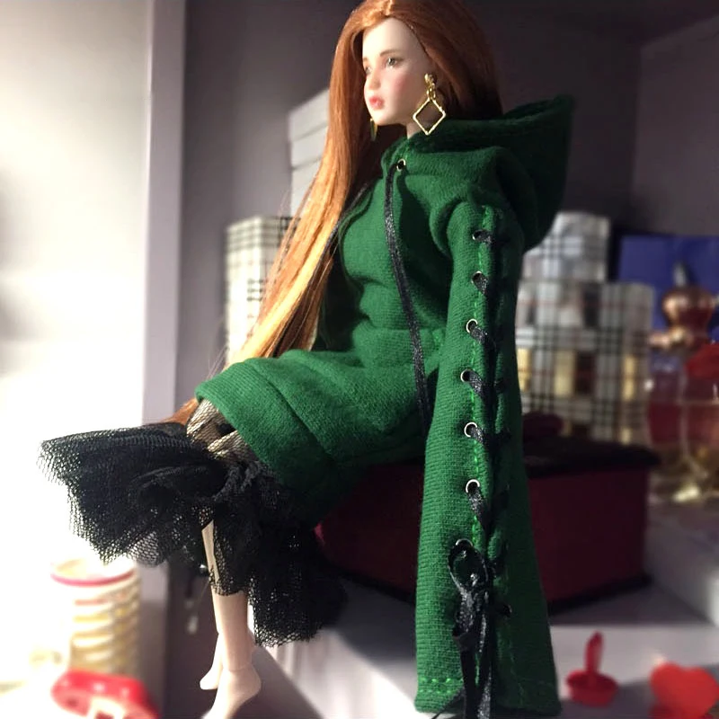 Кукольная одежда Blyth st 1/3 1/4 bjd аксессуары для кукол свитер с капюшоном сетчатая