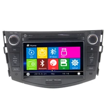For Toyota RAV4 2006 2007 2008 2009 2010 2011 2012 Car DVD Player CD MP3 MP4 Player Radio Tuner Rear Camera Free map IPOD USB
