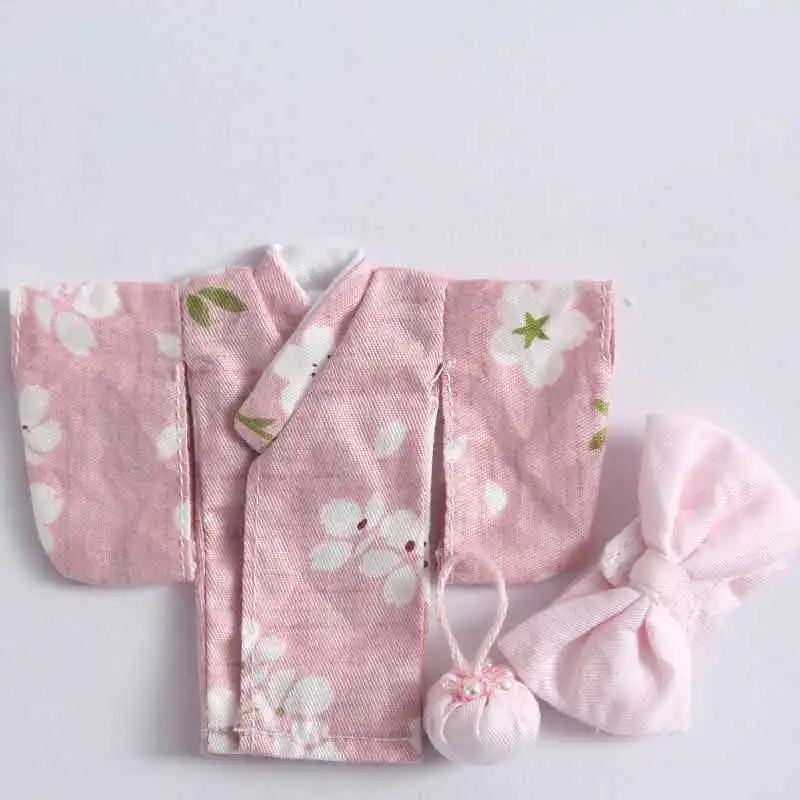 1 компл. Obitsu 11 Кукла одежда футболка с длинным рукавом для OB11, 1/12 BJD Женская футболка одежда аксессуары - Цвет: 2 only clothes