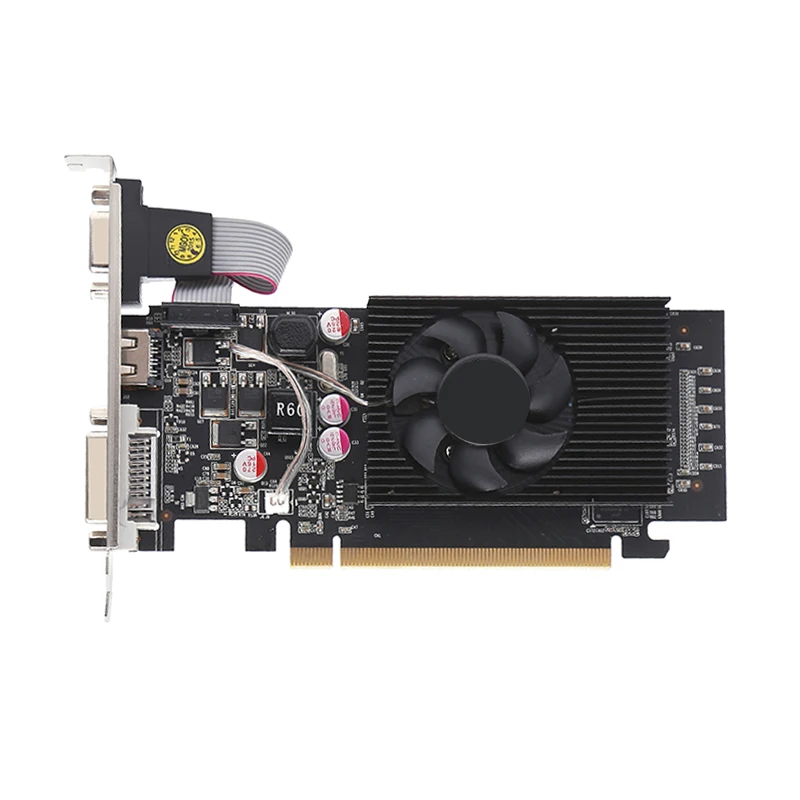 New Original Desktop Graphics Card GT610 1GD3 700/1000MHZ 1G/64BIT Independent Game Video Card New card free shipping