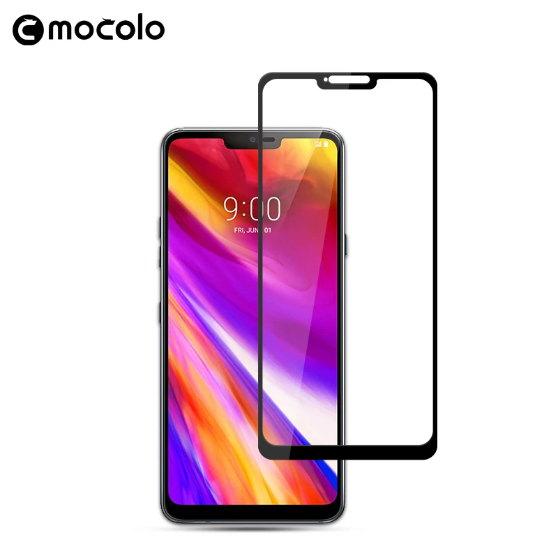 

for LG G7 Screen Protector Original Mocolo Full Cover 2.5D 3D 9H Shockproof Tempered Glass Film for LG G7 Screen Protector